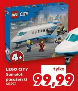 Kaufland LEGO CITY Samolot pasażerski 60492 oferta