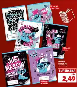 Kaufland STITCH Zeszyt A5 oferta