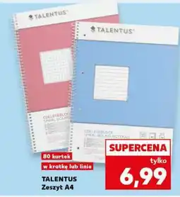 Kaufland TALENTUS Zeszyt A4 oferta