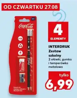 Kaufland INTERDRUK Zestaw szkolny oferta