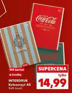 Kaufland INTERDRUK Kołozeszyt A5 oferta