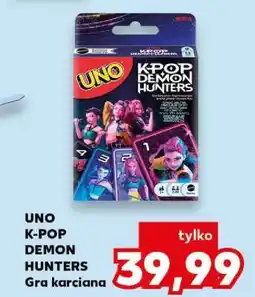 Kaufland UNO K-POP DEMON HUNTERS Gra karciana oferta