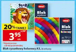 Auchan Blok rysunkowy kolorowy A3 oferta