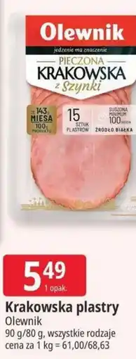 E.Leclerc Krakowska plastry Olewnik oferta