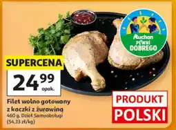 Auchan Filet wolno gotowany z kaczki z żurawiną oferta