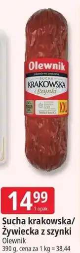 E.Leclerc Sucha krakowska/ Żywiecka z szynki Olewnik oferta