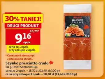 Auchan Szynka Prosciutto Crudo oferta