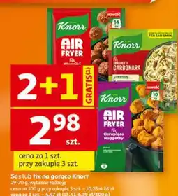 Auchan Knorr Air Fryer Fix oferta