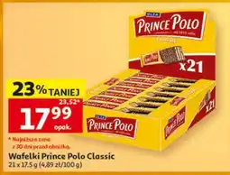 Auchan Wafelki PRINCE POLO CLASSIC oferta