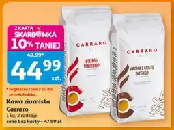 Auchan Kawa ziarnista Carraro oferta