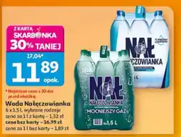 Auchan Woda Nałęczowianka oferta