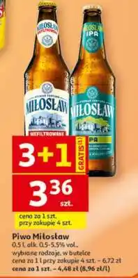 Auchan Piwo MIŁOSŁAW oferta