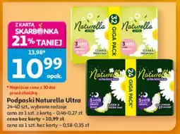Auchan Podpaski Naturella Ultra oferta