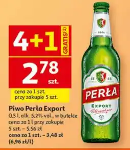 Auchan Piwo PERŁA EXPORT oferta