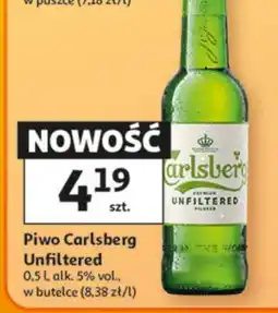 Auchan Piwo Carlsberg Unfiltered oferta