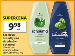 Auchan Szampon lub odżywka do włosów Schauma oferta
