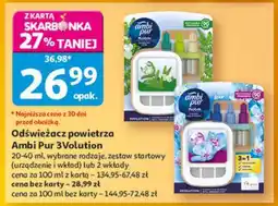 Auchan Odświeżacz powietrza AMBI PUR 3VOLUTION oferta
