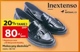 Auchan Mokasyny damskie oferta