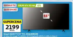 Auchan SMART QLED TV 55 TCL 55QLED810K oferta