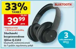 Auchan Słuchawki bezprzewodowe Qilive Q.1102 oferta