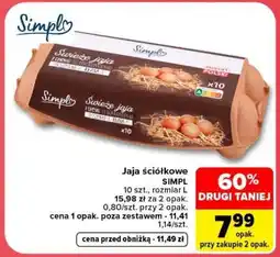 Carrefour Jaja ściółkowe oferta