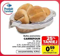Carrefour Bułka poznańska oferta