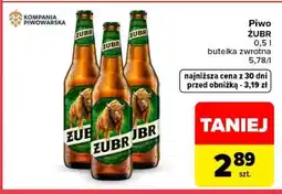 Carrefour Piwo ŻUBR oferta