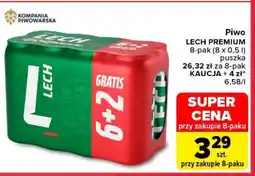 Carrefour Piwo LECH PREMIUM oferta