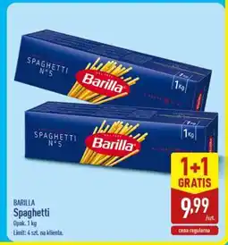ALDI BARILLA Spaghetti oferta
