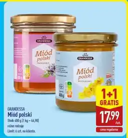 ALDI GRANDESSA Miód polski oferta