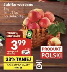 Delikatesy Centrum Jabłka wczesne oferta