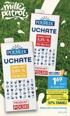 Delikatesy Centrum Mleko UHT Uchate Polmlek oferta