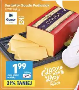Delikatesy Centrum Ser żółty Gouda Podlasiak oferta