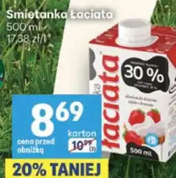 Delikatesy Centrum Śmietanka Łaciata oferta