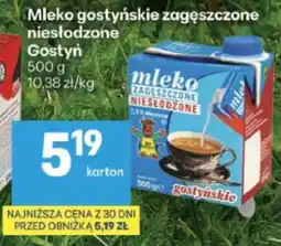 Delikatesy Centrum Mleko gostyńskie zagęszczone niesłodzone oferta
