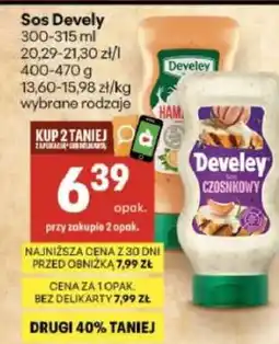 Delikatesy Centrum Sos Develey oferta