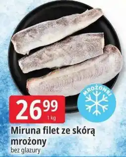 E.Leclerc Miruna filet ze skórą mrożony bez glazury oferta