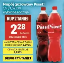 Delikatesy Centrum Napój gazowany Pssst! oferta