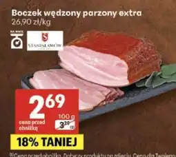 Delikatesy Centrum Boczek wędzony parzony extra oferta