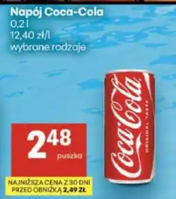Delikatesy Centrum Napój Coca-Cola oferta