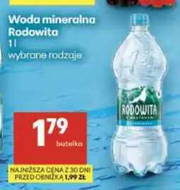 Delikatesy Centrum Woda mineralna RODOWITA oferta