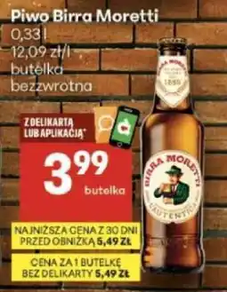 Delikatesy Centrum Piwo Birra Moretti oferta