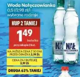 Delikatesy Centrum Woda Nałęczowianka oferta