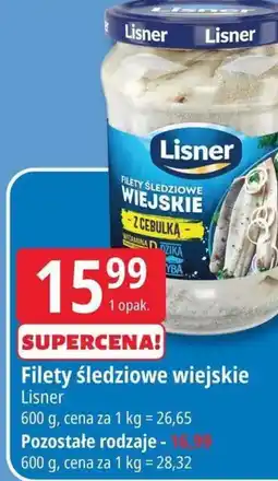 E.Leclerc Filety śledziowe wiejskie Lisner oferta