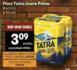 Delikatesy Centrum Piwo Tatra Jasne Pełne oferta