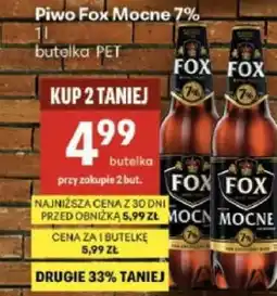 Delikatesy Centrum Piwo Fox Mocne 7% oferta