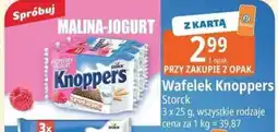 E.Leclerc Wafelek Knoppers Storck oferta
