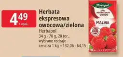 E.Leclerc Herbata ekspresowa owocowa/zielona oferta