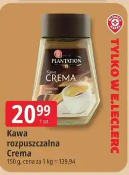 E.Leclerc Kawa rozpuszczalna Crema oferta