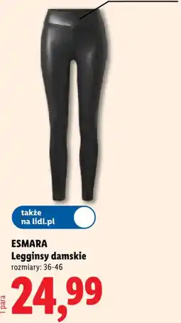 Lidl ESMARA Legginsy damskie oferta